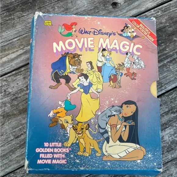 Disney Golden Storybook Collection with Colorful Covers - Picture 3 of 9